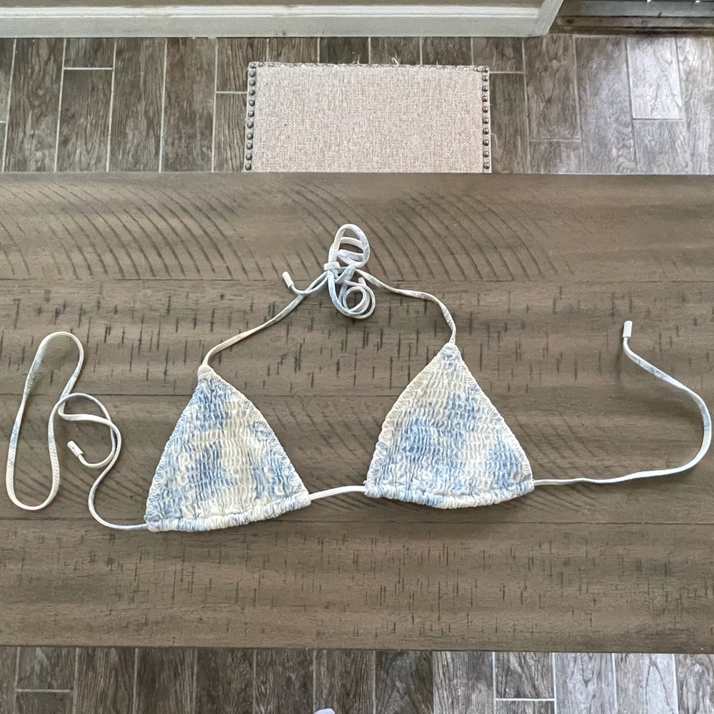 Vinca Indigo - Triangl Bikini Top